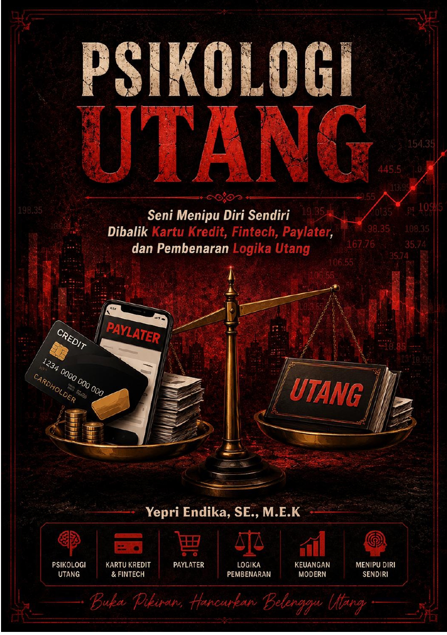 Psikologi Utang: Seni Menipu Diri Sendiri, Dibalik Kartu Kredit, Fintech, Paylater dan Pembenaran Logika Utang - Naureen Publisher